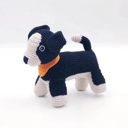 Baby Sheep Dog Soft Rattle-Breda's Gift Shop