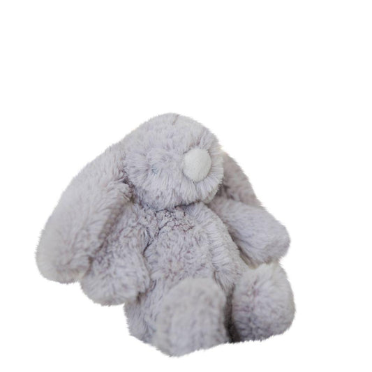 Bambino Plush Medium Grey Bunny 18cm-Breda's Gift Shop