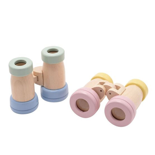 Bambino Wooden Binoculars-Breda's Gift Shop