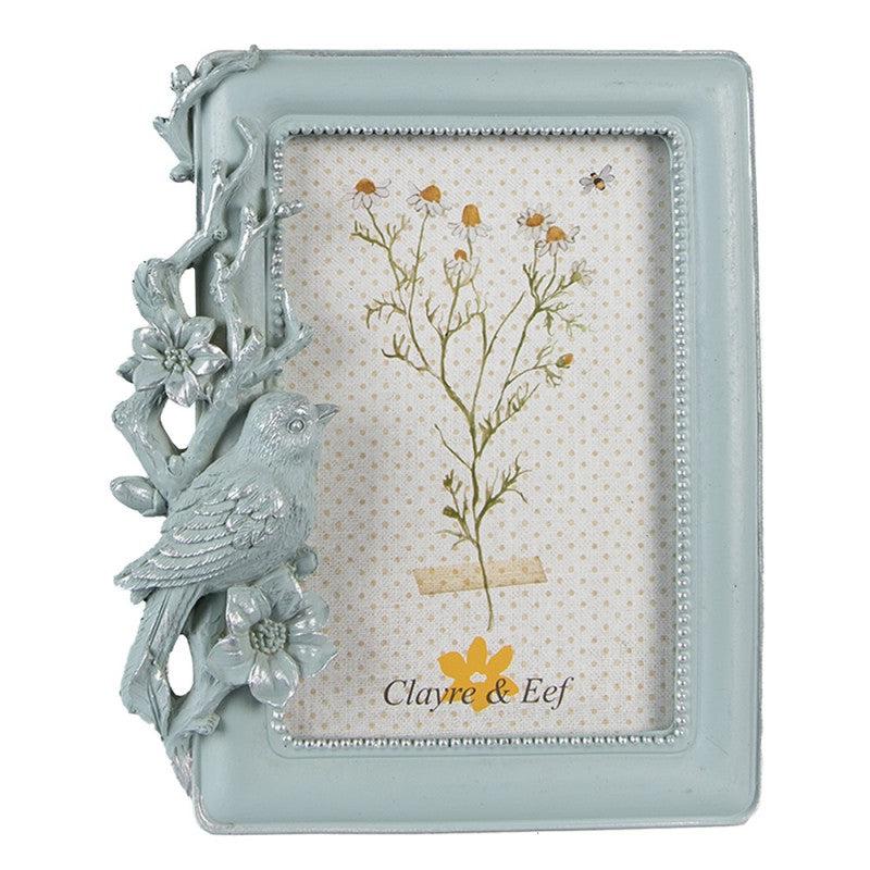 Bird Duck Egg Blue Photo Frame-Breda's Gift Shop