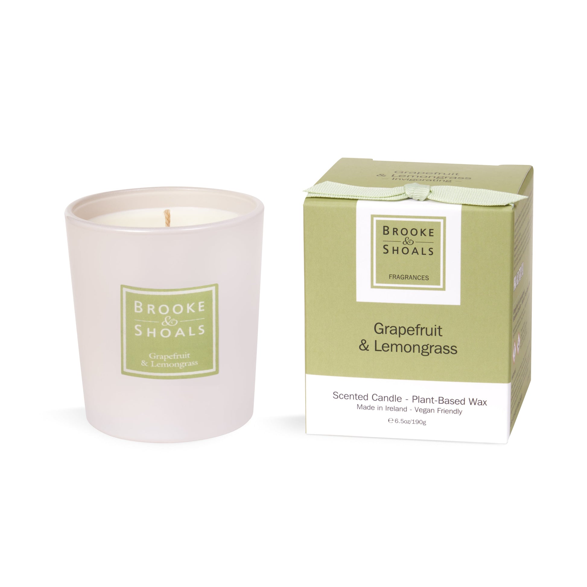 Brooke & Shoals Grapefruit & Lemongrass Candle-Breda's Gift Shop