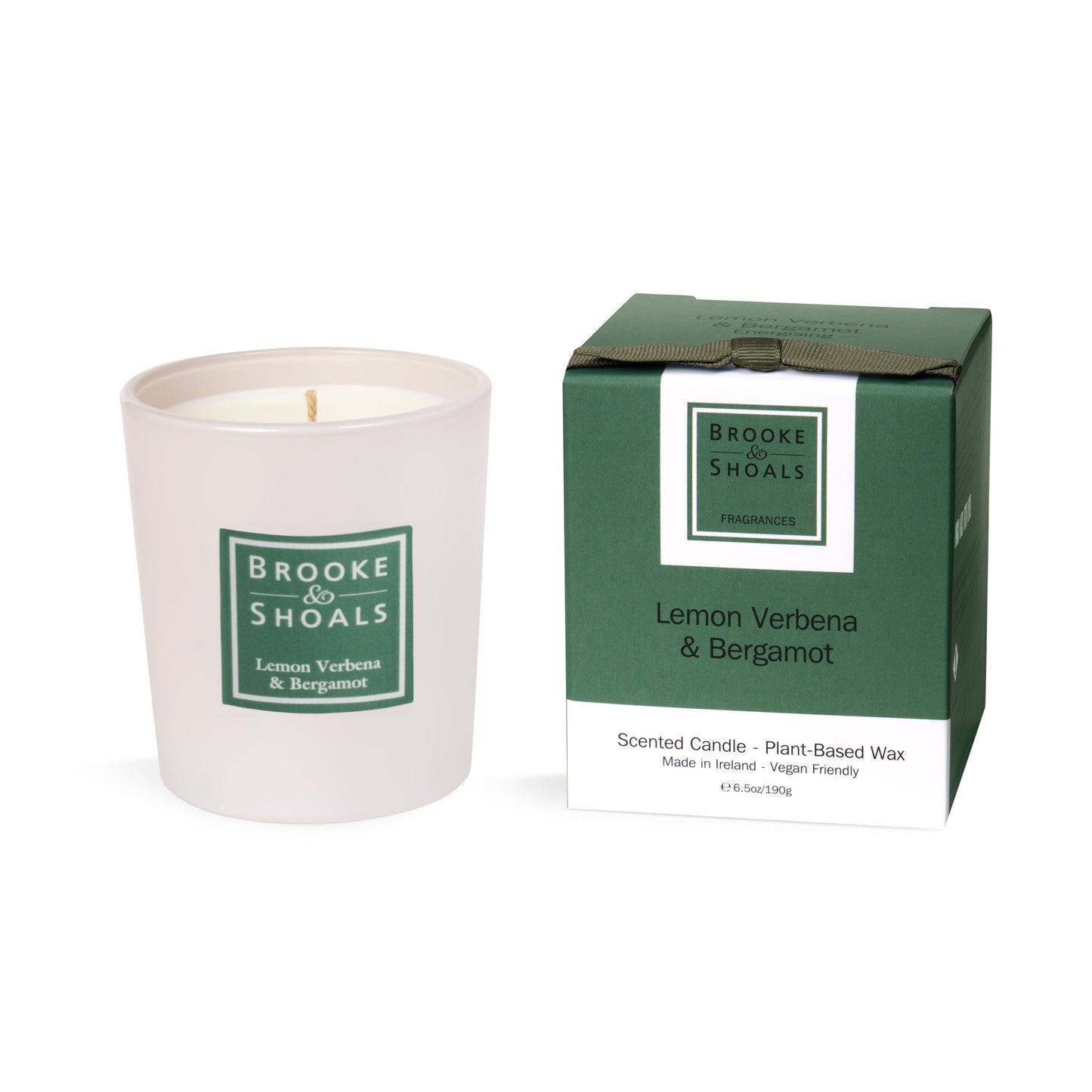 Brooke & Shoals Lemon Verbena & Bergamot Candle-Breda's Gift Shop