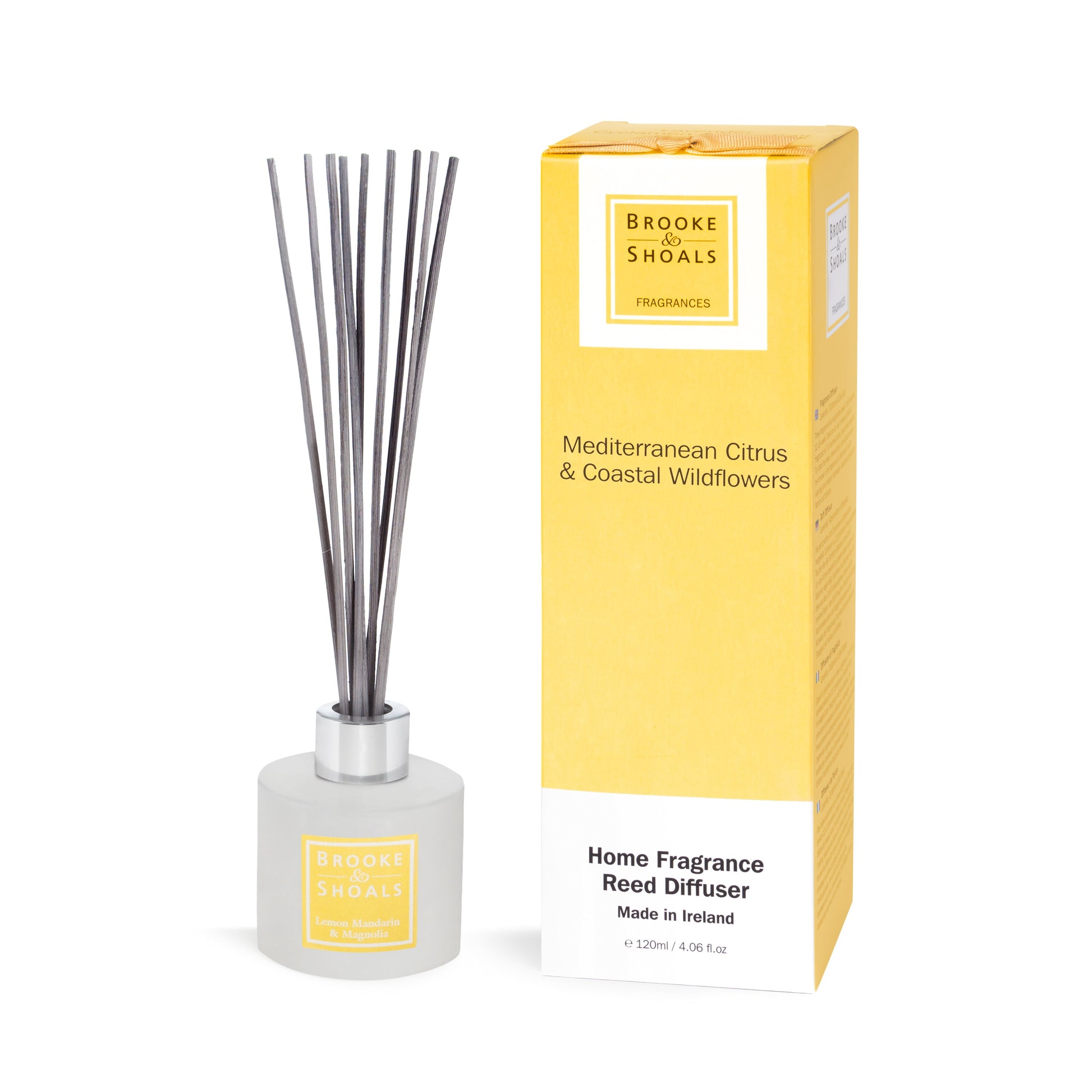 Brooke & Shoals Mediterranean Citrus & Coastal Wild Flowers Diffuser-Breda's Gift Shop