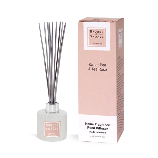 Brooke & Shoals Sweet Pea & Tea Rose Diffuser-Breda's Gift Shop