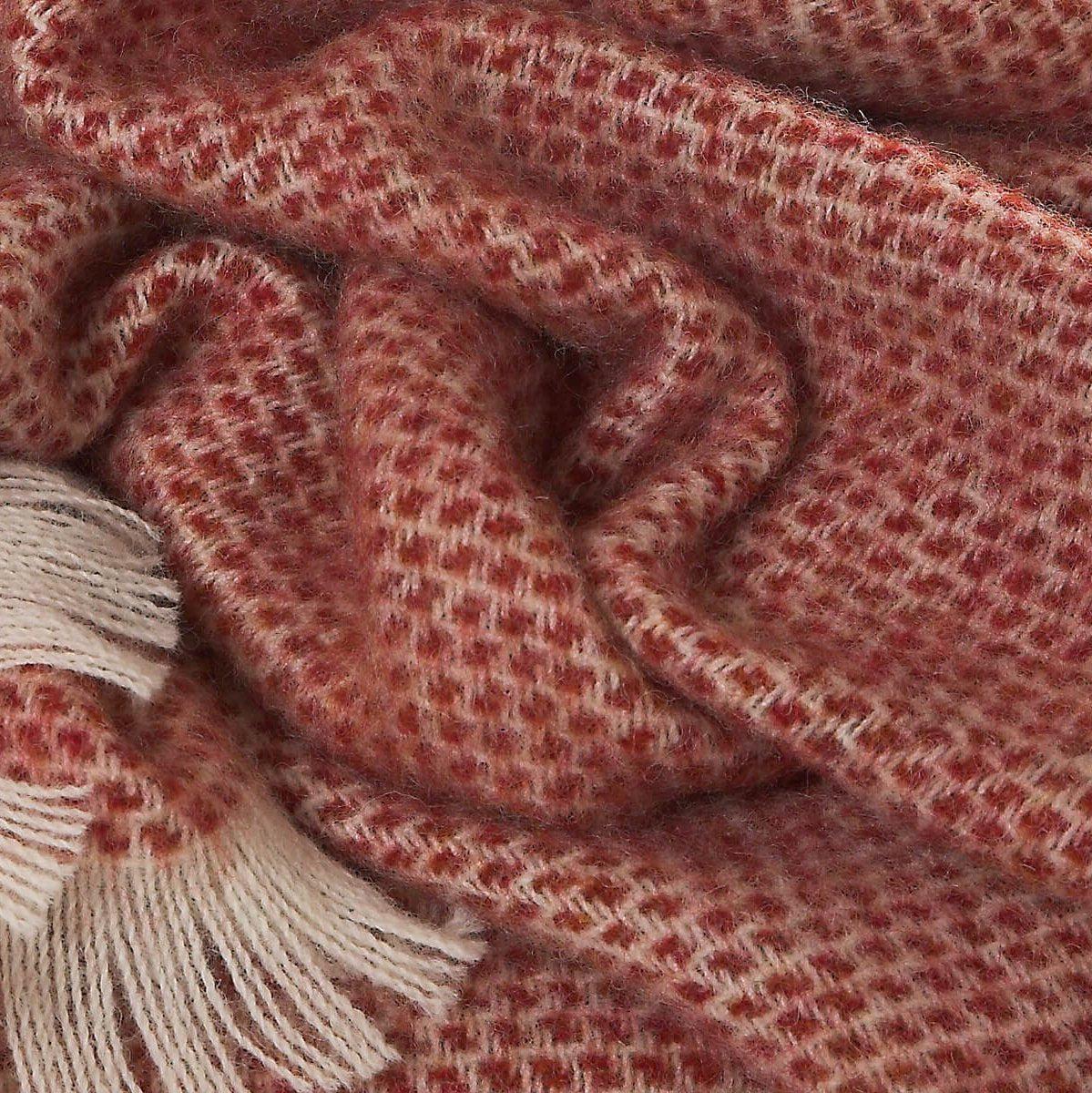 Cushendale Irish Wool Rust Throw-Breda's Gift Shop