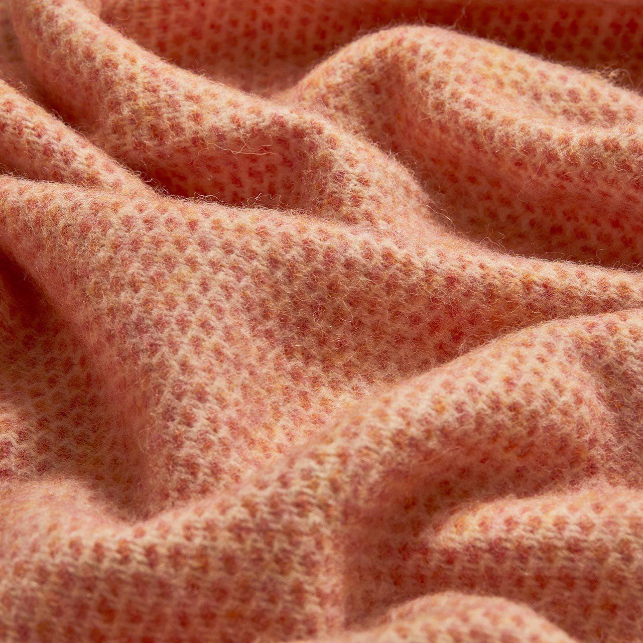 Cushendale Irish Wool Salmon Throw-Breda's Gift Shop