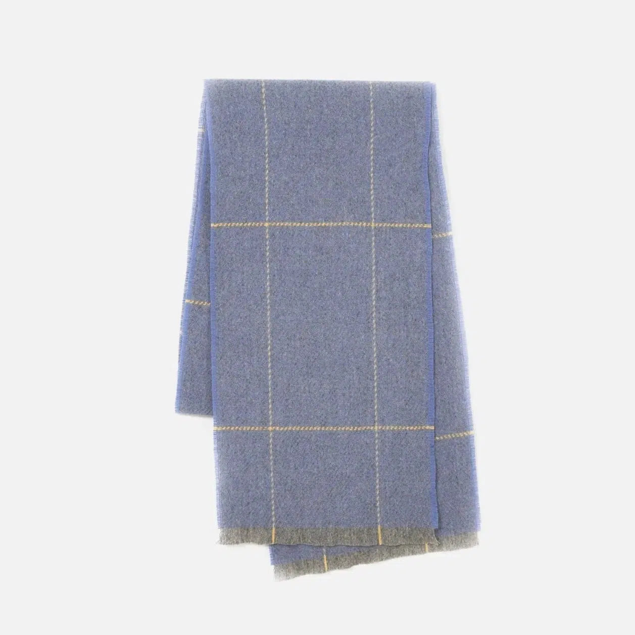 Cushendale Lambswool Blue Scarf-Breda's Gift Shop