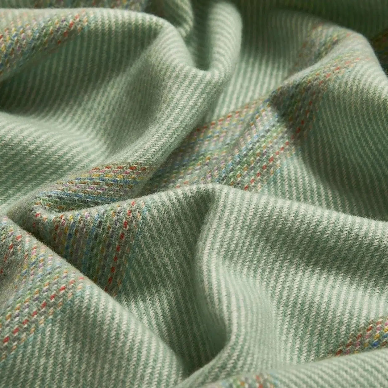 Cushendale Lambswool Jade Throw-Breda's Gift Shop