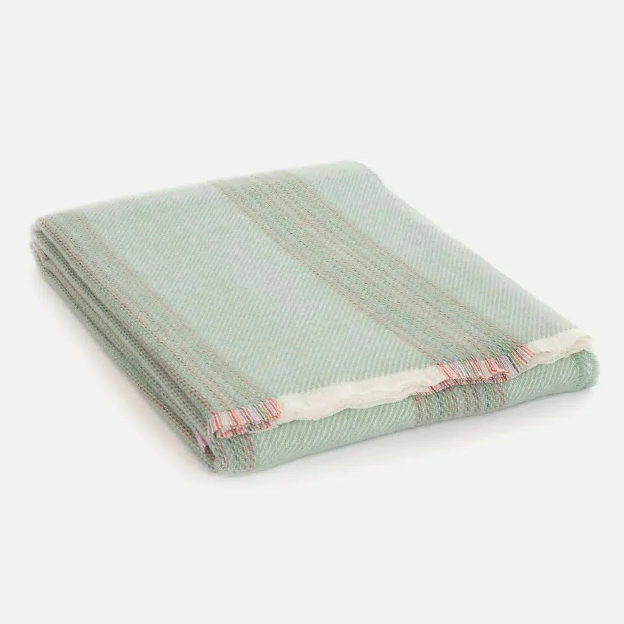 Cushendale Lambswool Jade Throw-Breda's Gift Shop