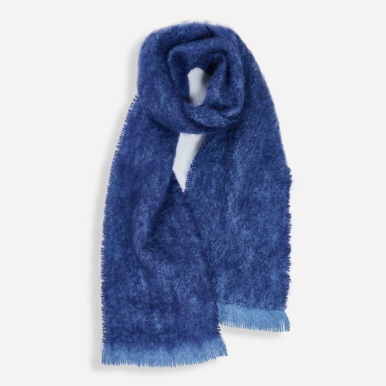 Cushendale Mohair Navy Scarf-Breda's Gift Shop