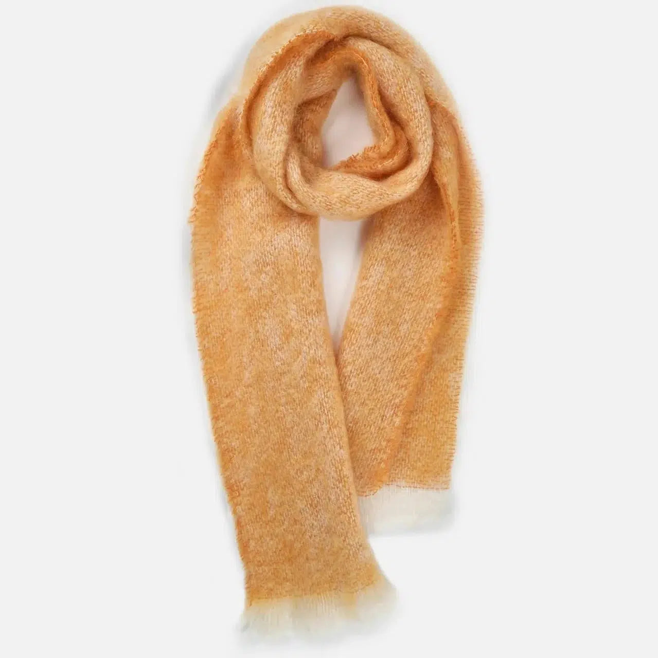 Cushendale Mohair Ochre Scarf-Breda's Gift Shop