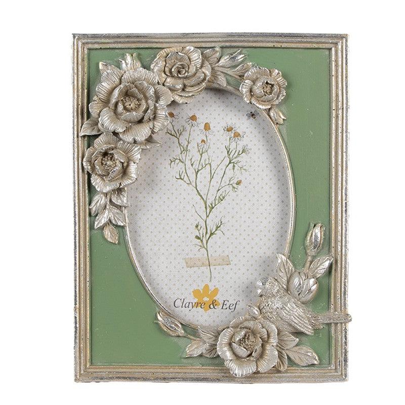 Decorative Green Photo Frame 4x6-Breda's Gift Shop