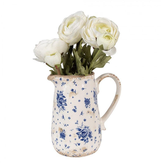 Decorative Jug in Rustic Blue Design-Breda's Gift Shop