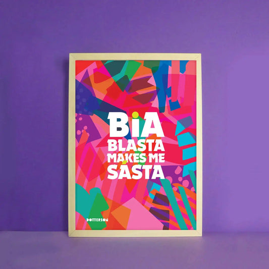 Dotterson Bia Blasta Art Print-Breda's Gift Shop