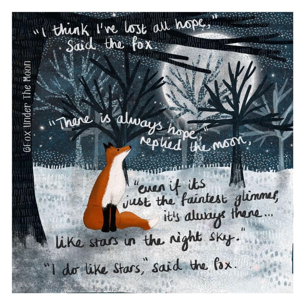 'Fox Under The Moon' Book-Breda's Gift Shop