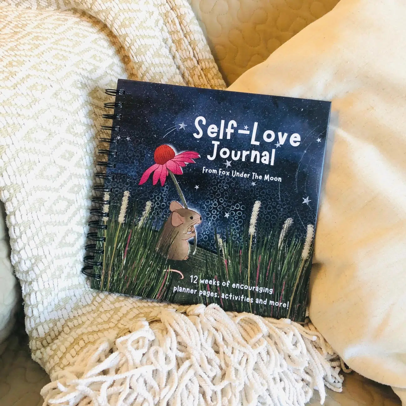 Fox Under The Moon Book Self-Love Journal - Hardback-Breda's Gift Shop