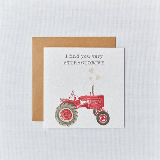 Greeting Card: I Find You Very Attractorive-Breda's Gift Shop