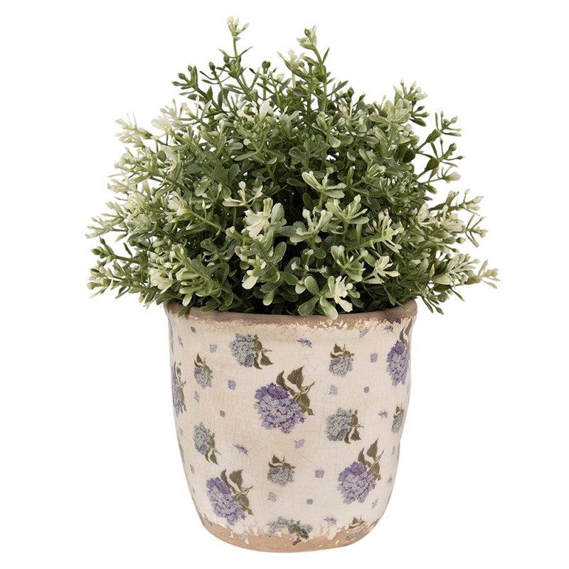 Hydrangea Plant Pot (Small)-Breda's Gift Shop