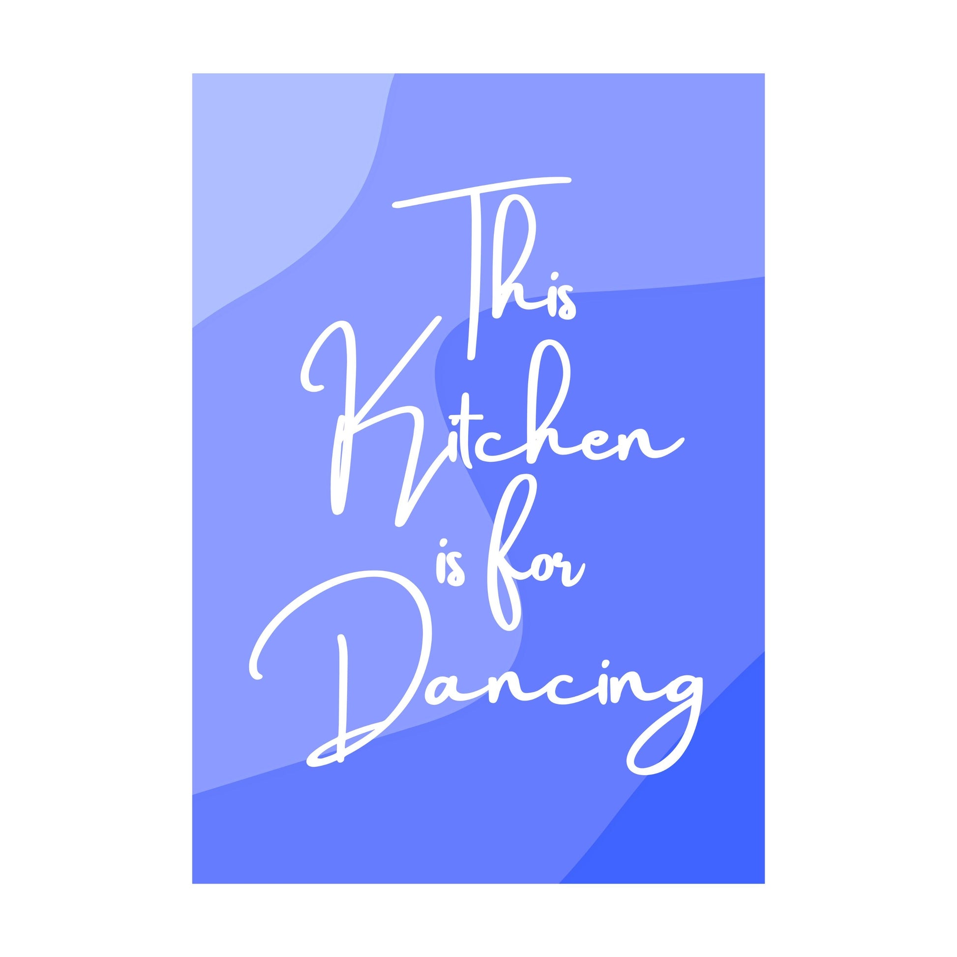 Just Add Joy "This Kitchen Is For Dancing" Print-Breda's Gift Shop