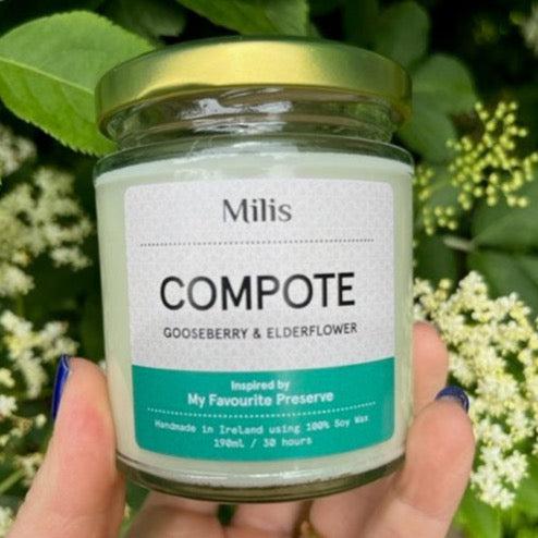 Milis Compote Candle-Breda's Gift Shop