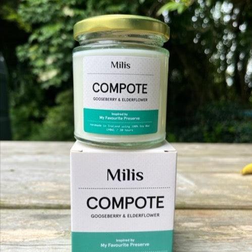 Milis Compote Candle-Breda's Gift Shop