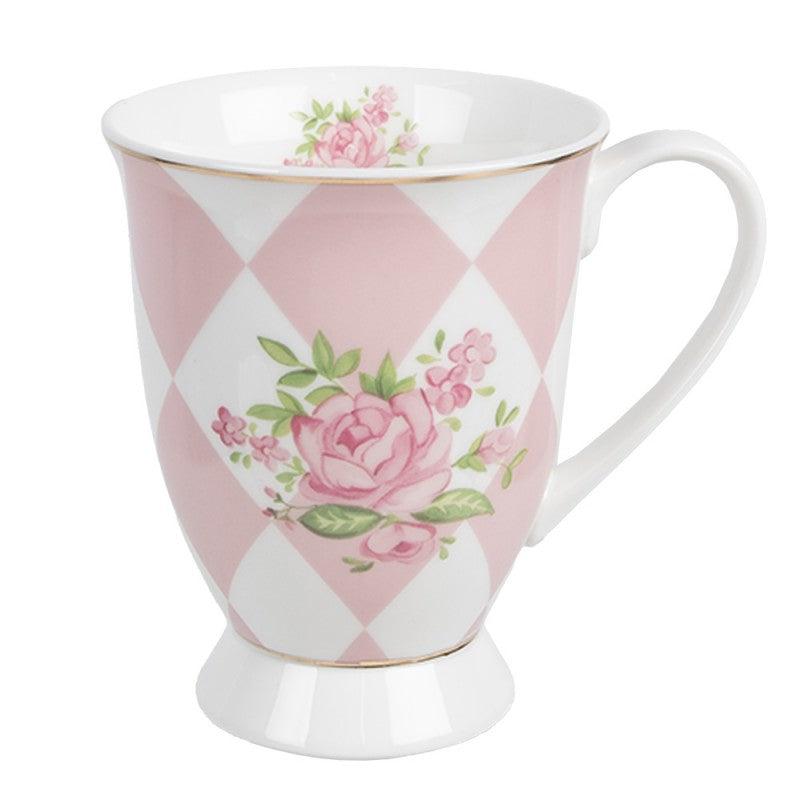 Pink Porcelain Tea Cup-Breda's Gift Shop