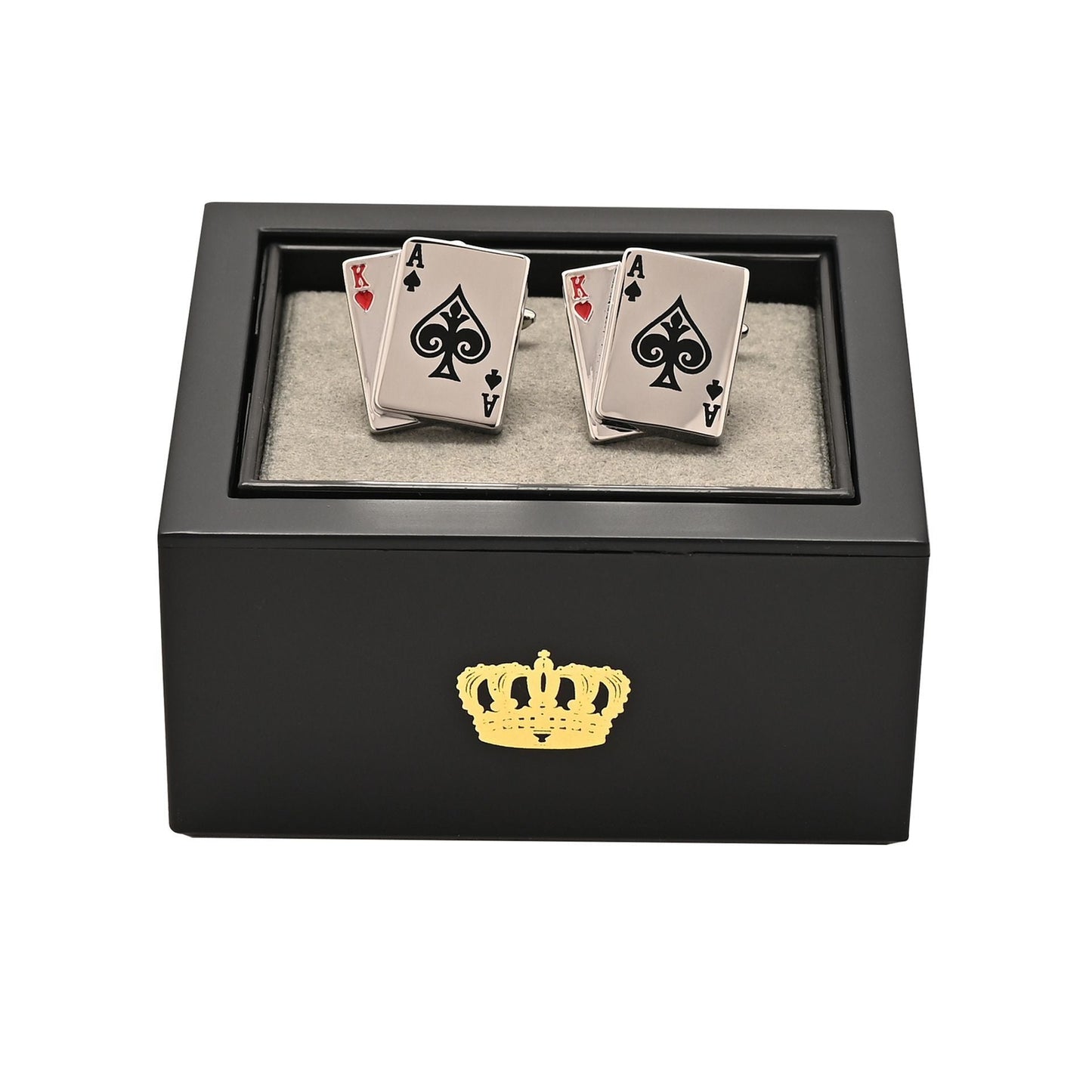 Playing Cards Cufflinks-Breda's Gift Shop