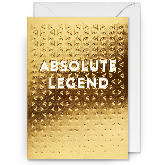 Postco "Absolute Legend" Greeting Card-Breda's Gift Shop