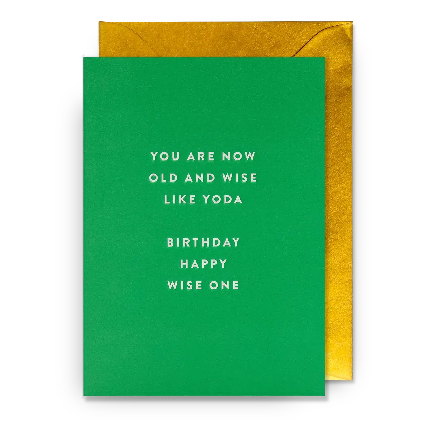 Postco Birthday Yoda Greeting Card-Breda's Gift Shop