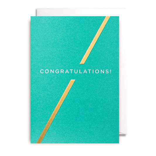 Postco “Congratulations“ Greeting Card-Breda's Gift Shop