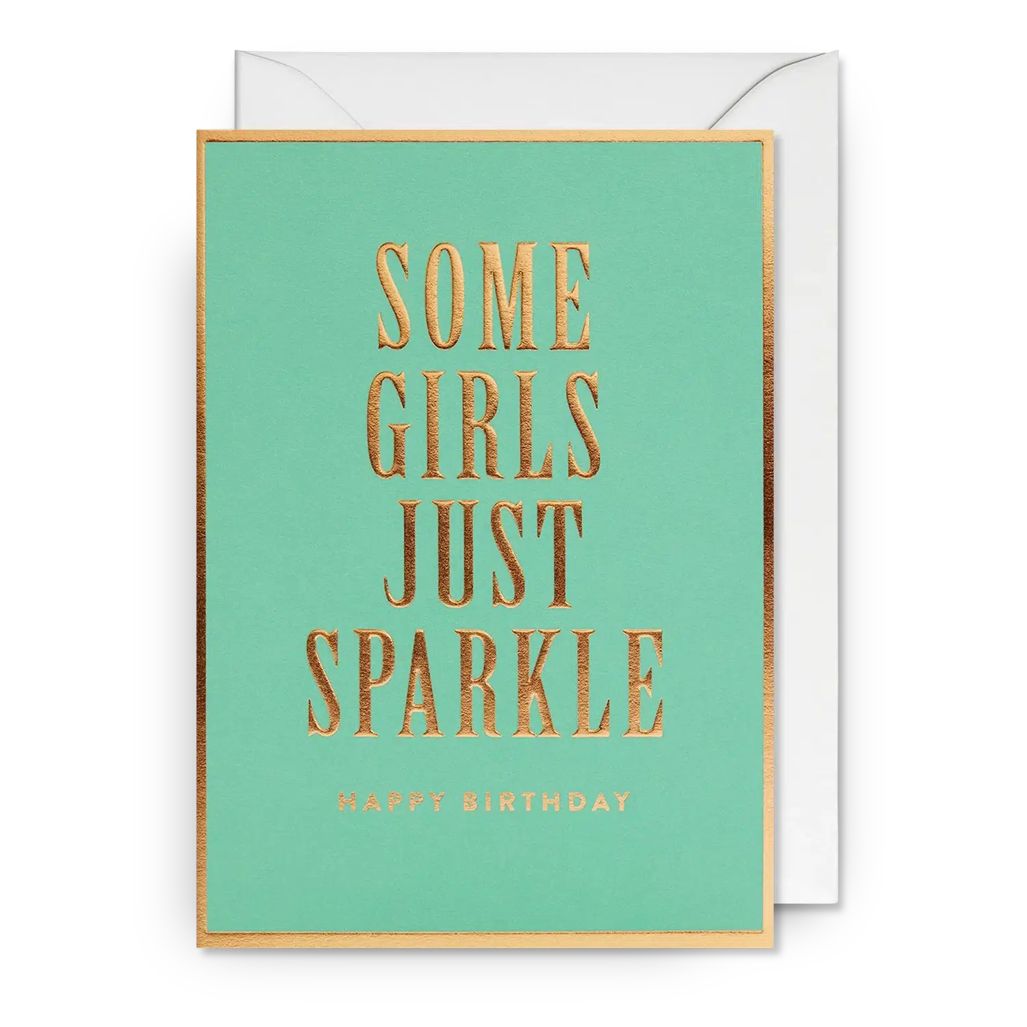 Postco Sparkle ‘Happy Birthday' Greeting Card-Breda's Gift Shop