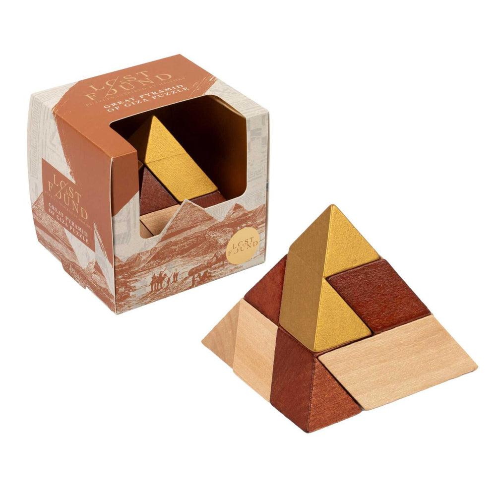 Professor Puzzles: Pyramids of Giza Puzzle-Breda's Gift Shop