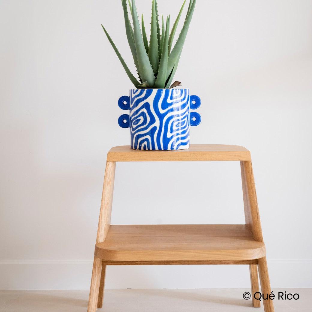 Que Rico Plant Pot: Felipe, Rio Colorido-Breda's Gift Shop