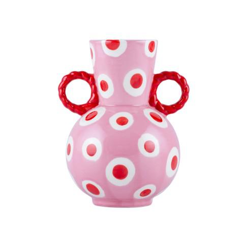 Que Rico Vase: Rosalía, Dancing Dots-Breda's Gift Shop