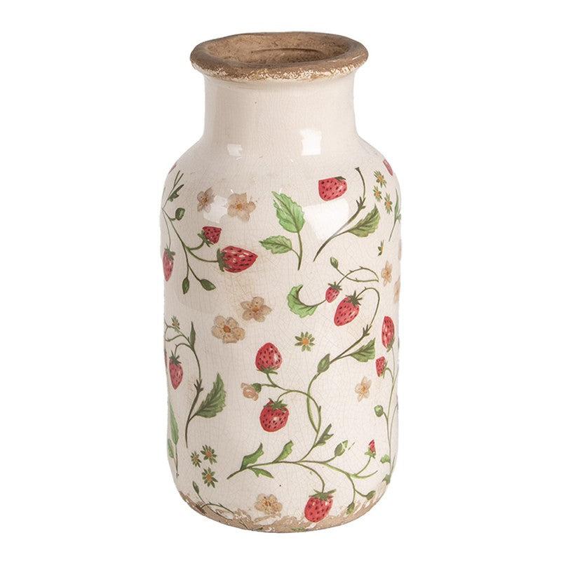 Strawberry Vase-Breda's Gift Shop