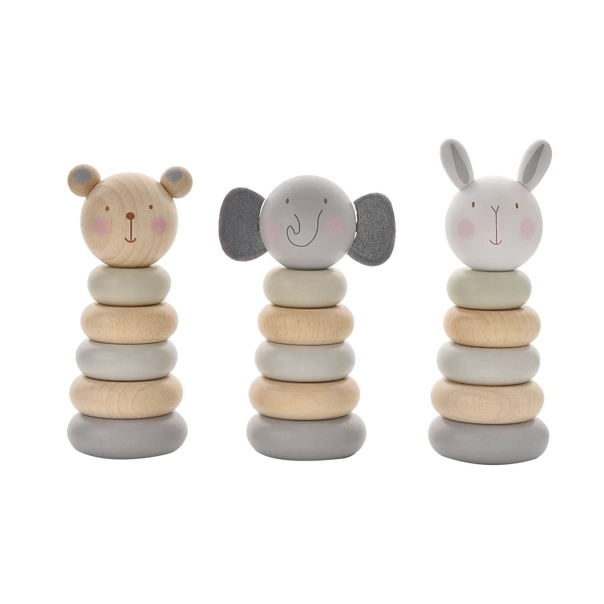 Wooden Stacking Animals-Breda's Gift Shop