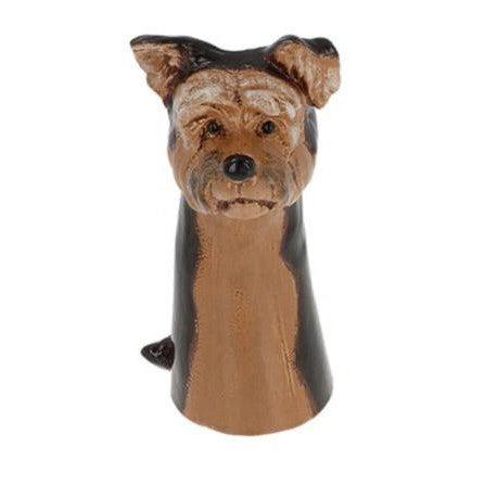 Yorkshire Terrier Dog Vase-Breda's Gift Shop