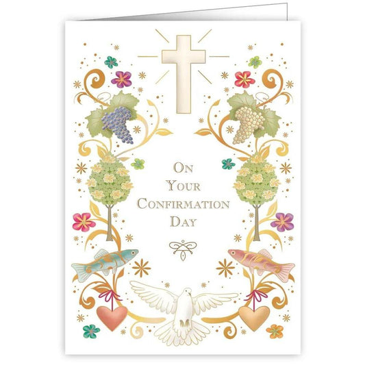 “On Your Confirmation Day“ Greeting Card-Breda's Gift Shop