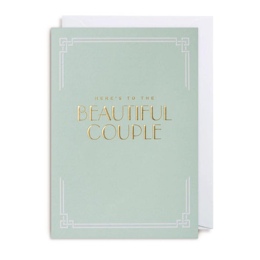 Postco “Beautiful Couple” Greeting Card-Breda's Gift Shop