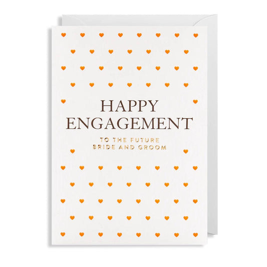 Postco ‘Happy Engagement’ Greeting Card-Breda's Gift Shop