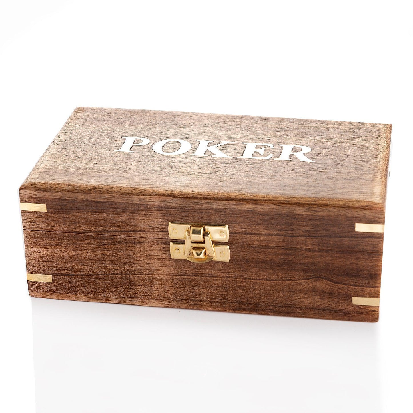 Wooden Poker Set-Breda's Gift Shop